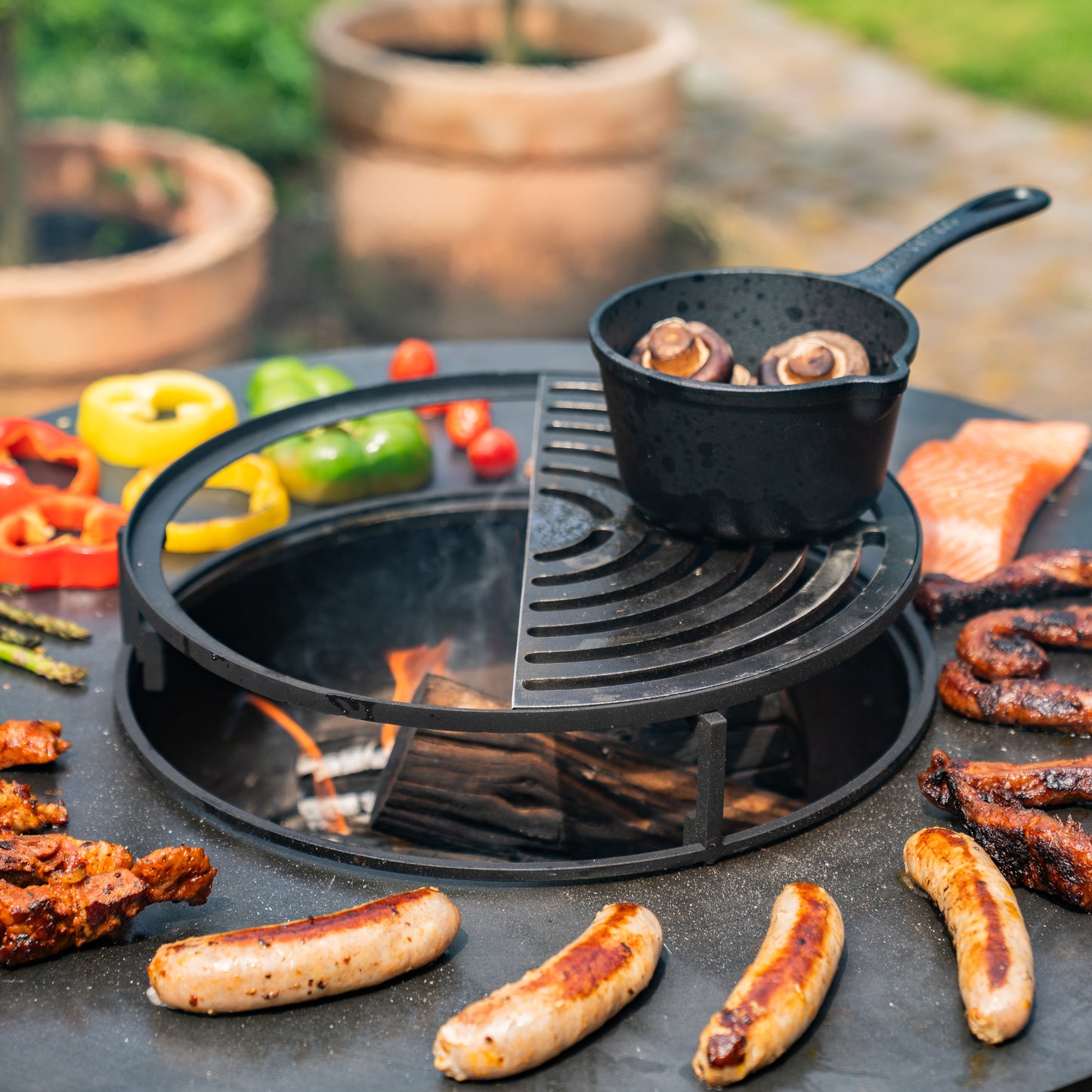 Plancha Halb Grillrost 36.5x18cm - BBQ-Zubehör