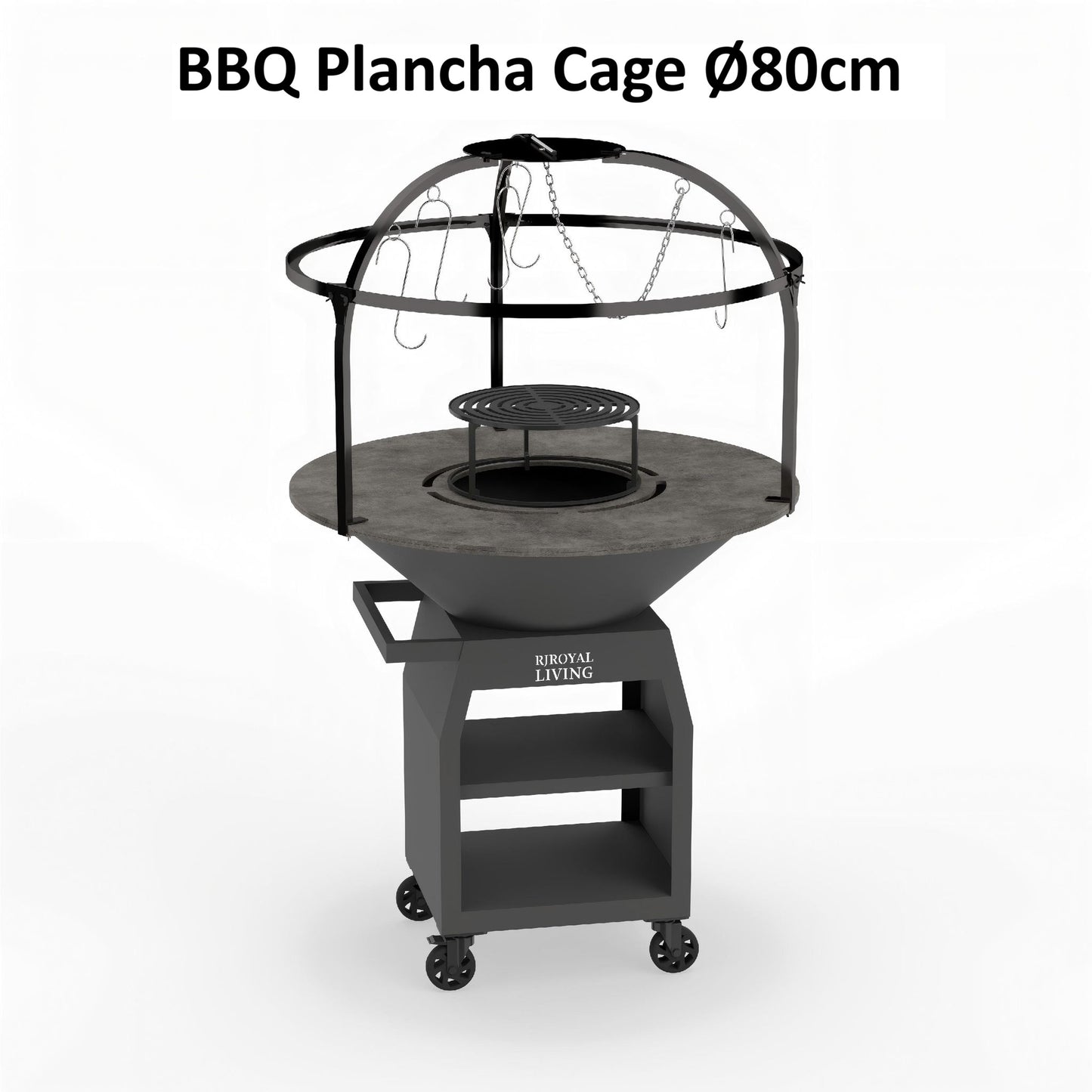 BBQ Plancha Cage 80cm Ø