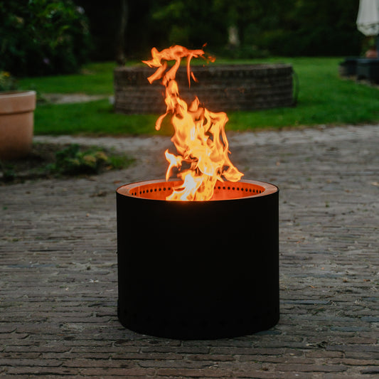 Feuerkorb und BBQ | Rauchlose Feuerstelle Fuego Lujo Blackline 49Ø