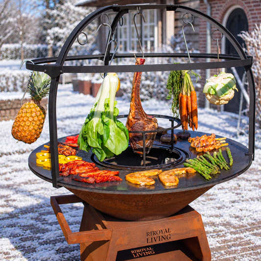 BBQ Plancha Cage 100cm Ø — Wintermotiv